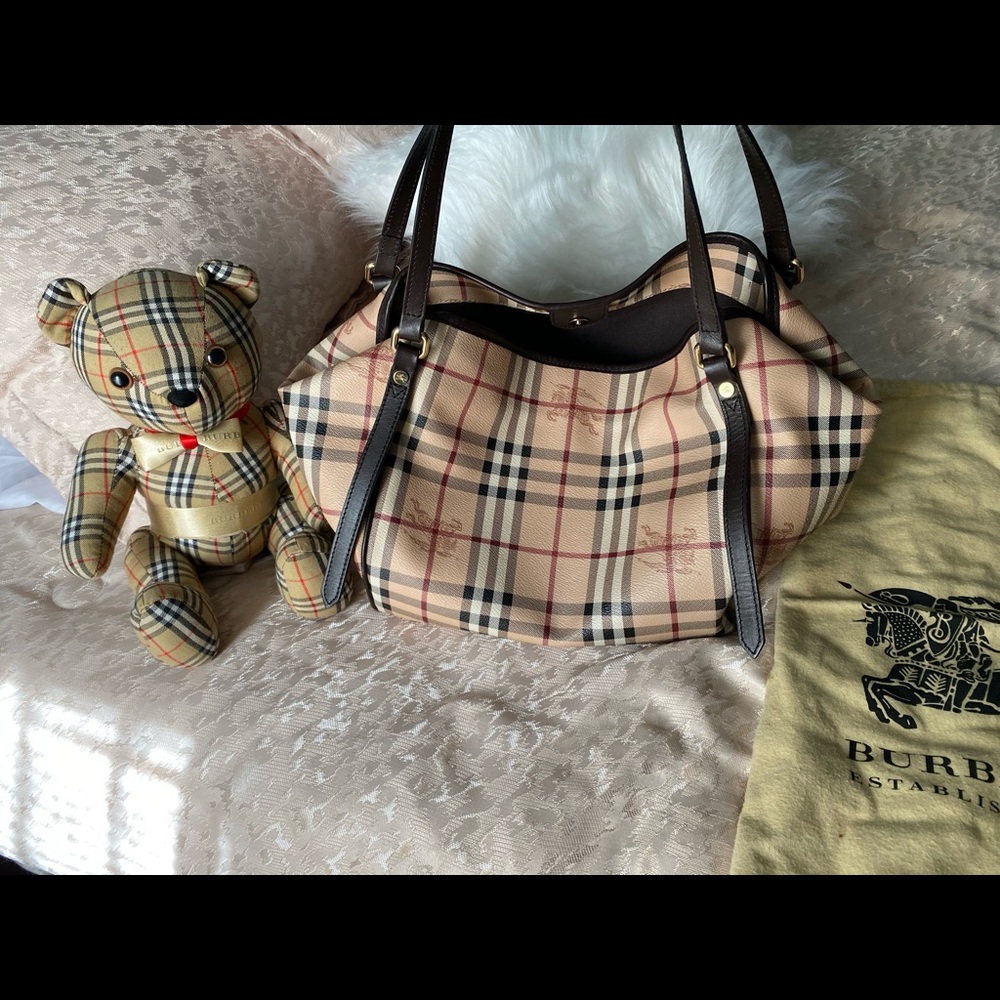 Authentic Burberry Tote Bag